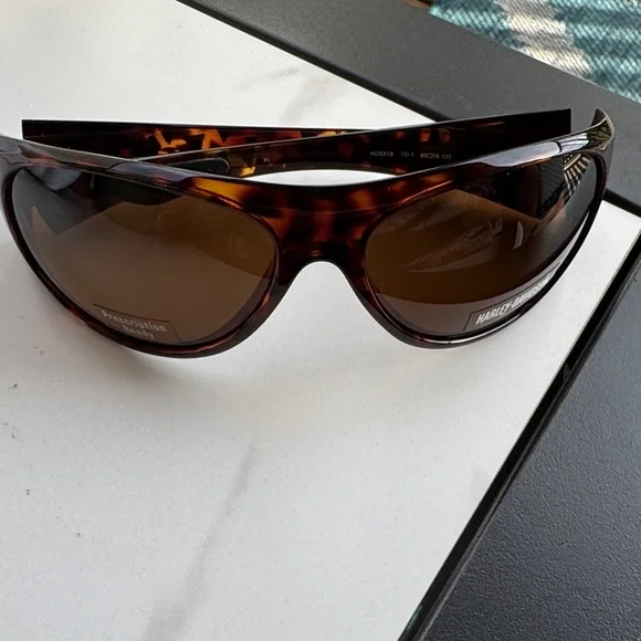 Harley-Davidson Brown 🕶️ Tortoise Sunglasses - Picture 3 of 12